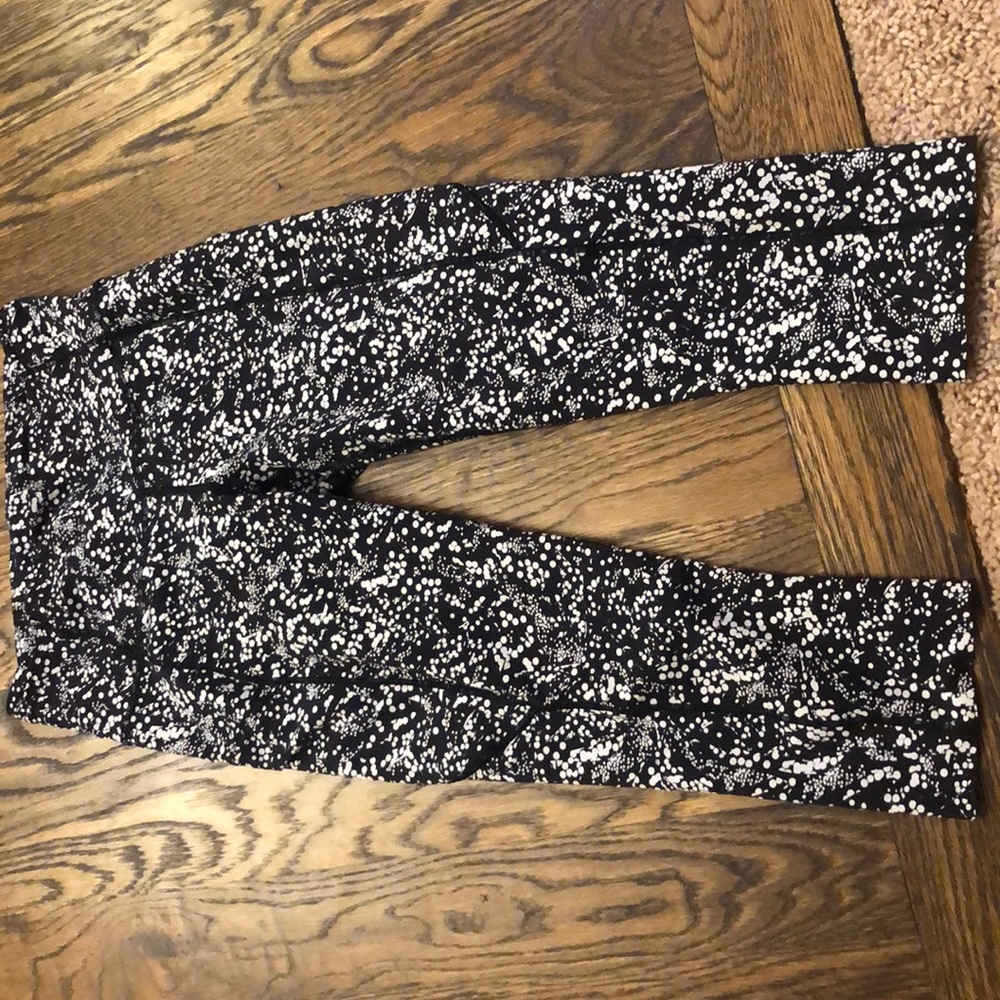 Lululemon fast and free cropped leggings size 6